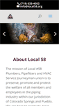 Mobile Screenshot of local58.org